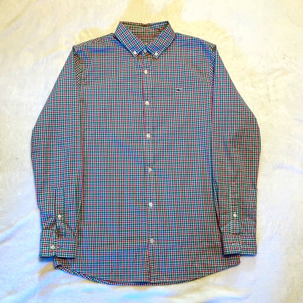 Boys XL Vineyard Vines Long-Sleeve Button Down